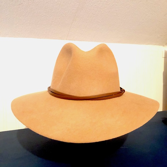 Soft brimmed Urban Outfitters fedora, O/S-Camel coloured - Picture 3 of 6
